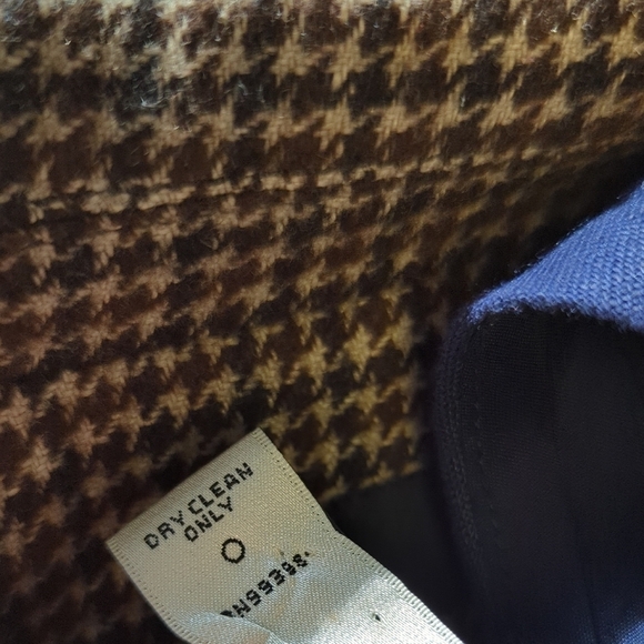 Neiman Marcus V Neck Embroidered Eyelet Dress Navy Blue L preppy summer - Picture 6 of 6